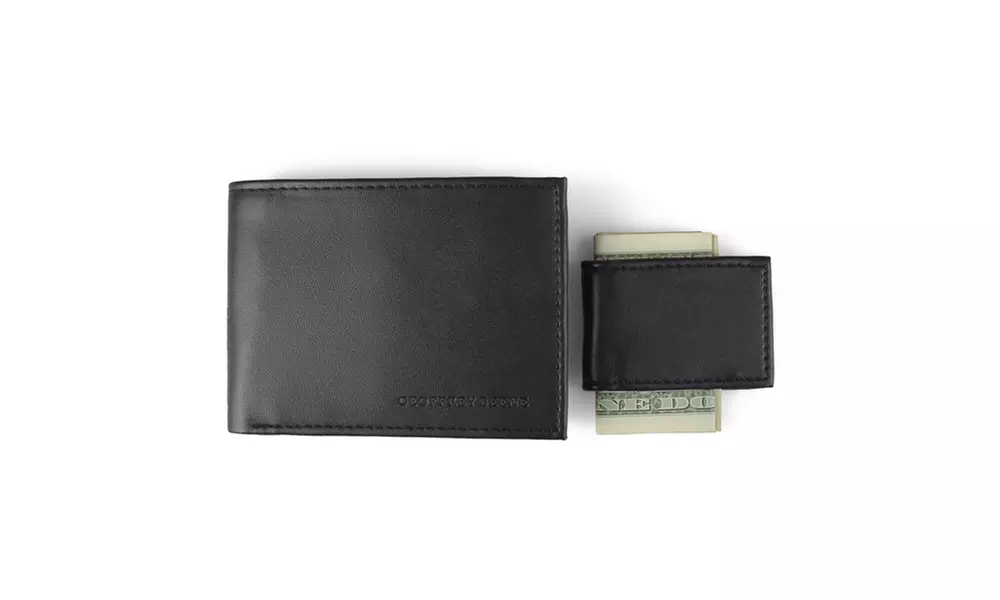 Geoffrey Beene Men's Money-Clip Bifold Wallet - Primary Image