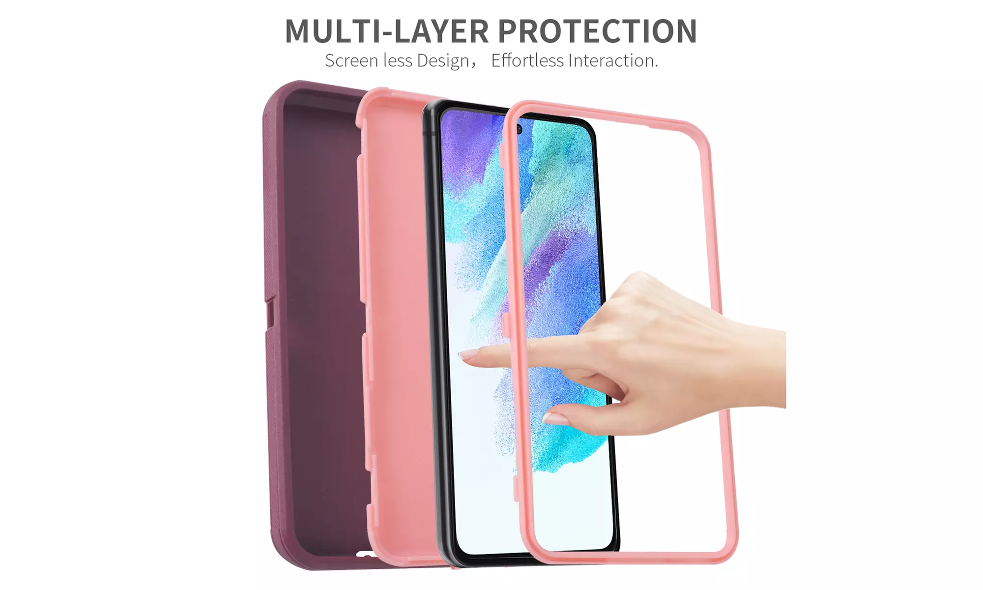 Samsung Galaxy S21 FE 5G Heavy Duty Shockproof  Bumper Case