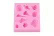 Non-Stick Silicone Cake Mold Muffins Chocolate Craft Ice Cube Mould Baking Decor - Second Medium