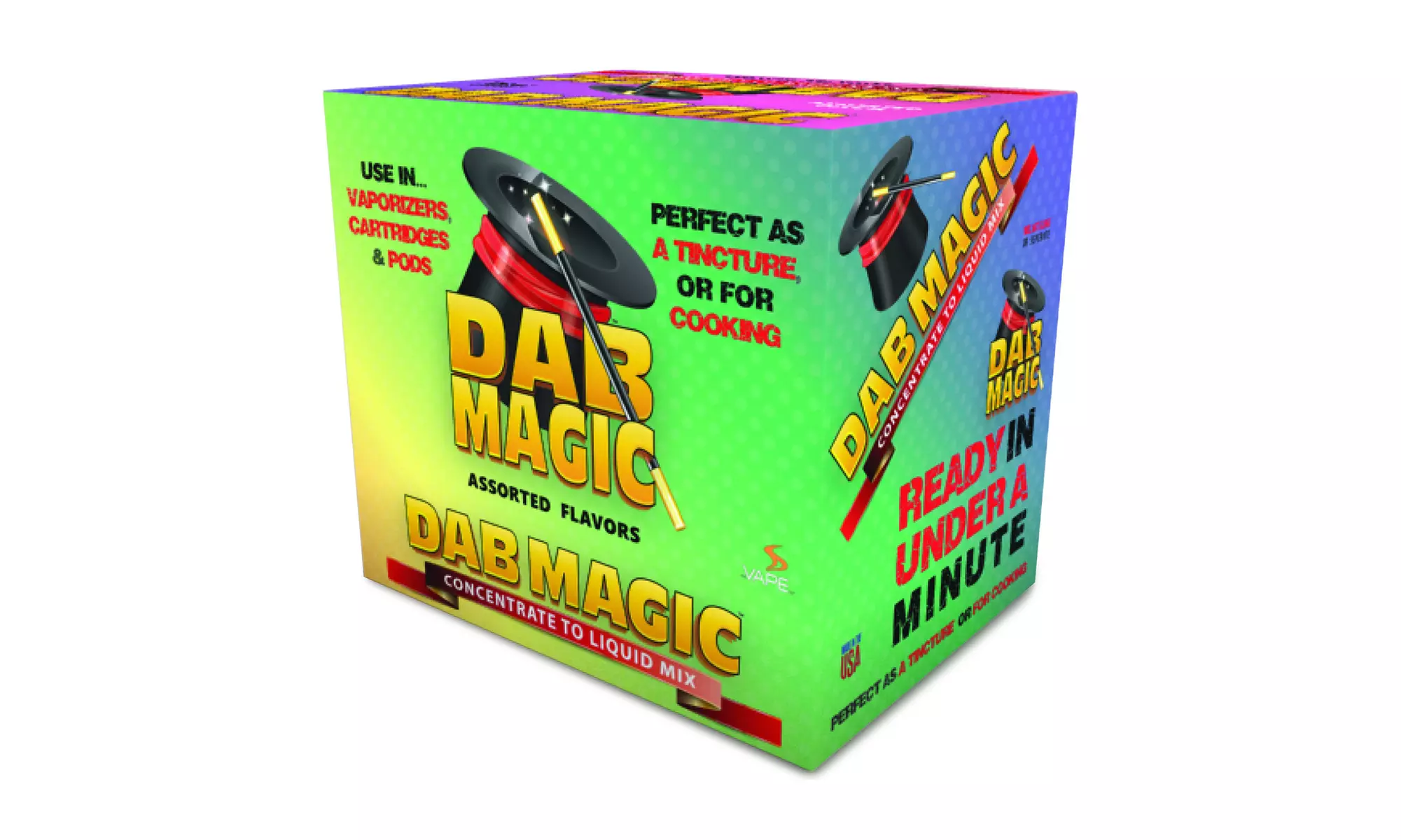 The Vape Co. DAB Magic Liquidizer Assortment Pack (All Flavors, 15ml) - Primary Image