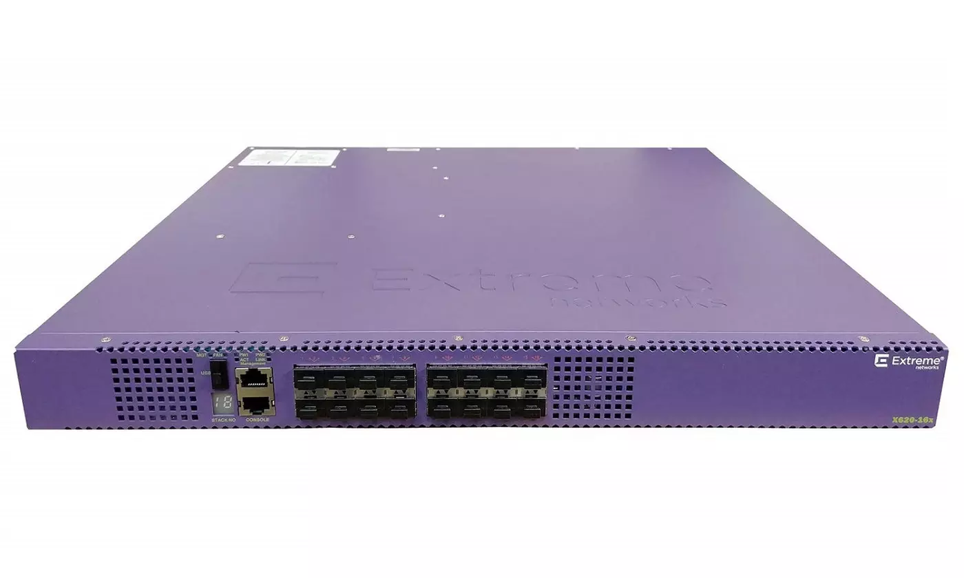Extreme Network 17401 X620-16x-Base 10Gb Edge Ethernet Switch - Primary Image