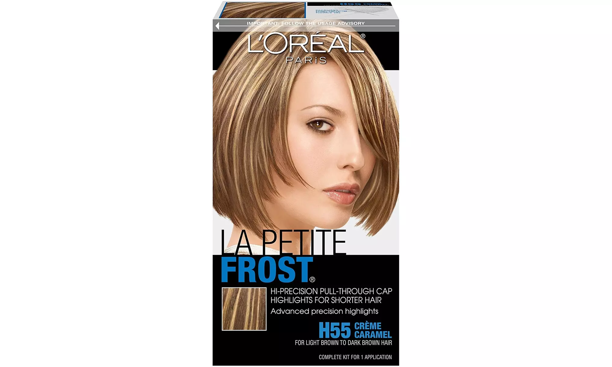L'Oreal Paris Le Petite Frost Pull-Through Cap Highlights For Short Hair - Second Medium