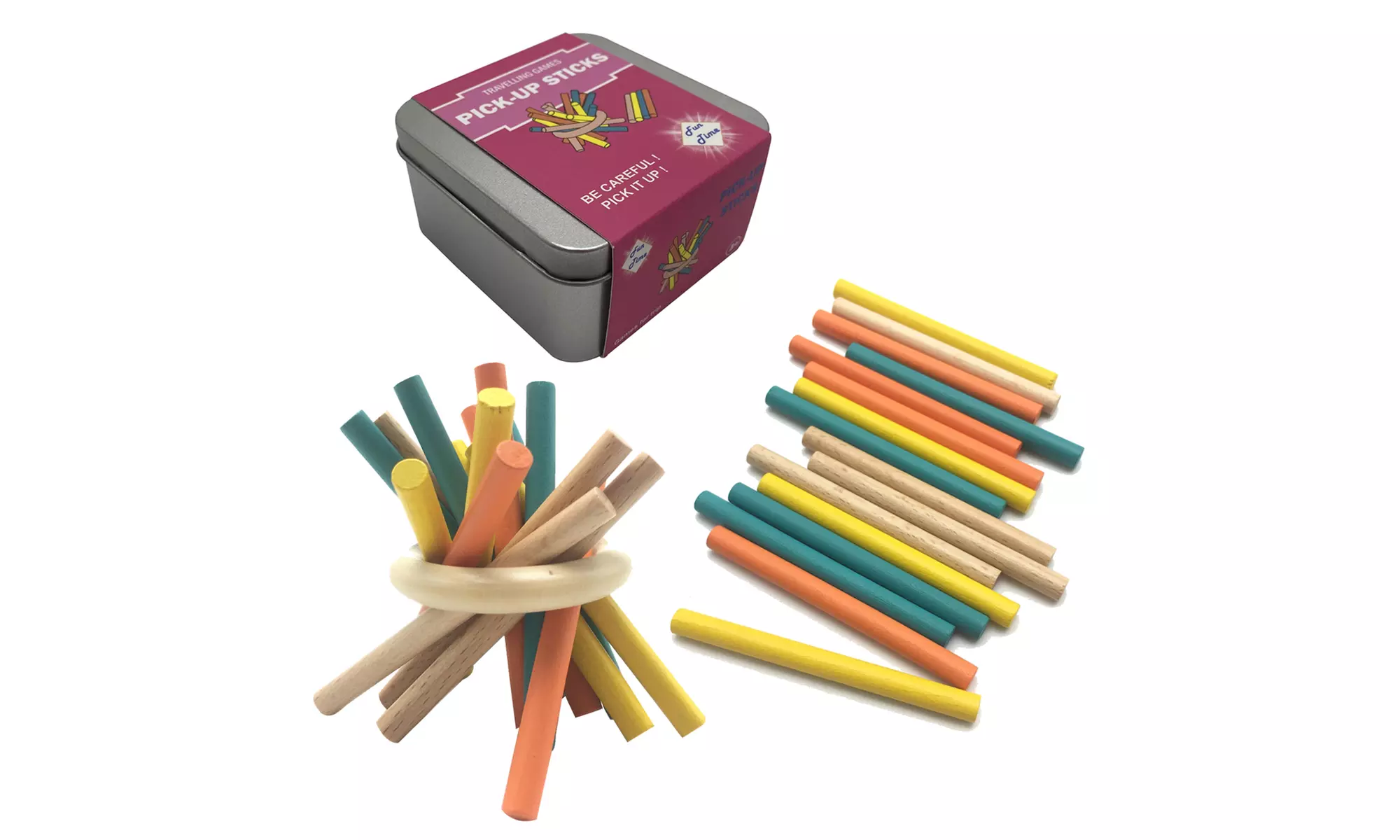Zummy Pick up Sticks Educational Toys Wooden Toys for Kids Travel Games 