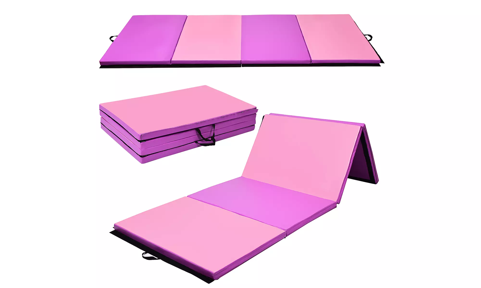 Costway Costway 4'x 10'x 2''Folding Gymnastics Mat Indoor Outdoor Gym - Primary Image