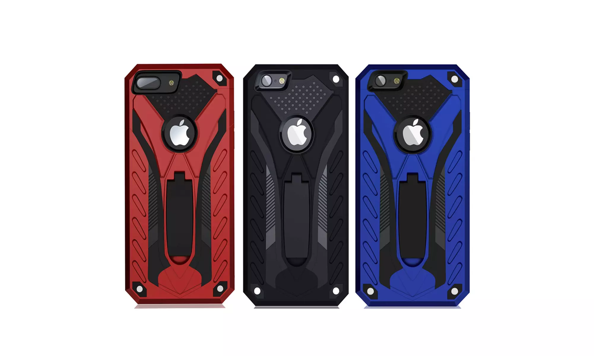 iPhone Military Grade Protective Case with Kickstand - Primary Image