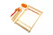 DIY Traditional Wooden Weaving Loom Machine Pretend Play Toys Kids Knitting - Second Medium
