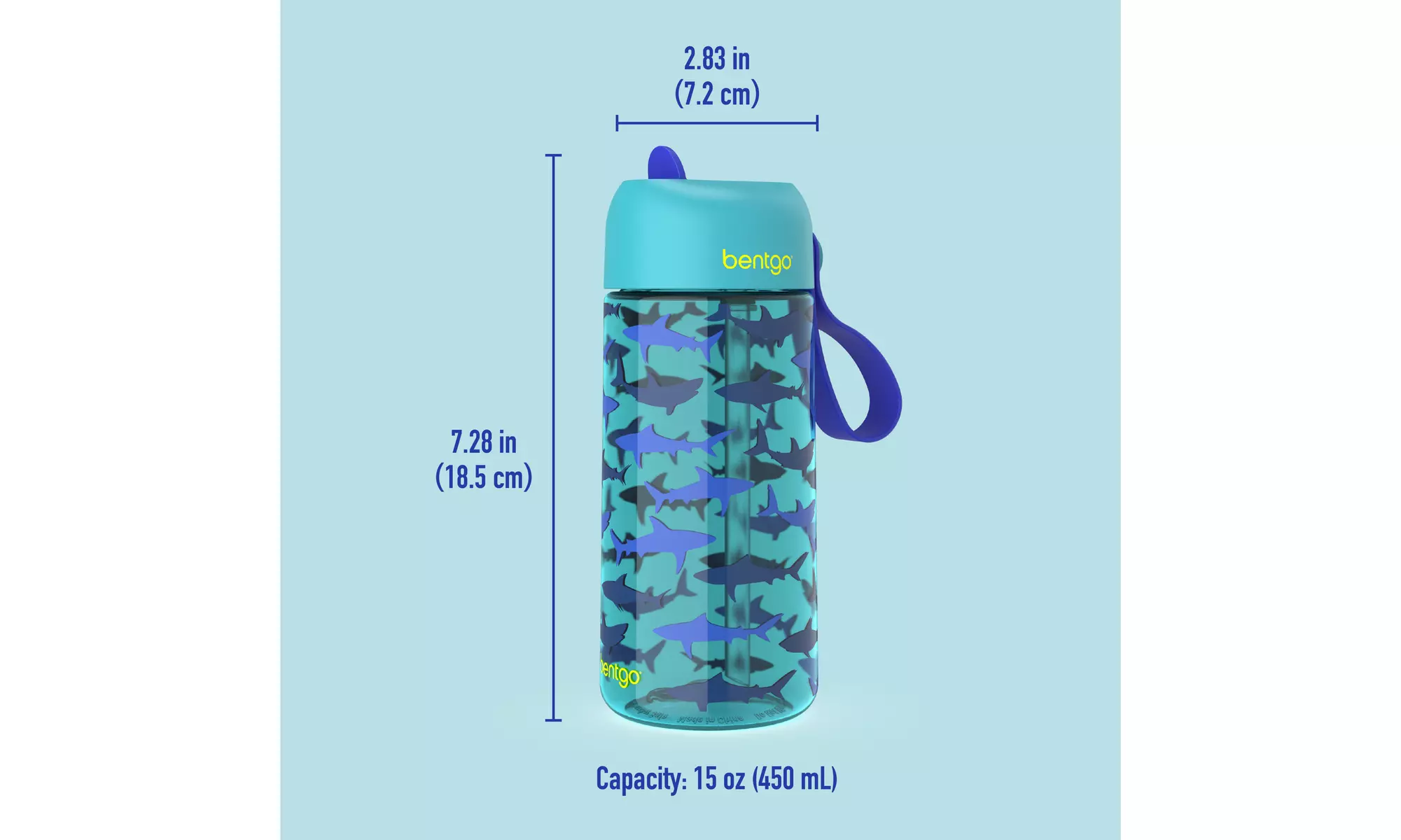 Bentgo Kids Water Bottle (1 and 2 Pack options)