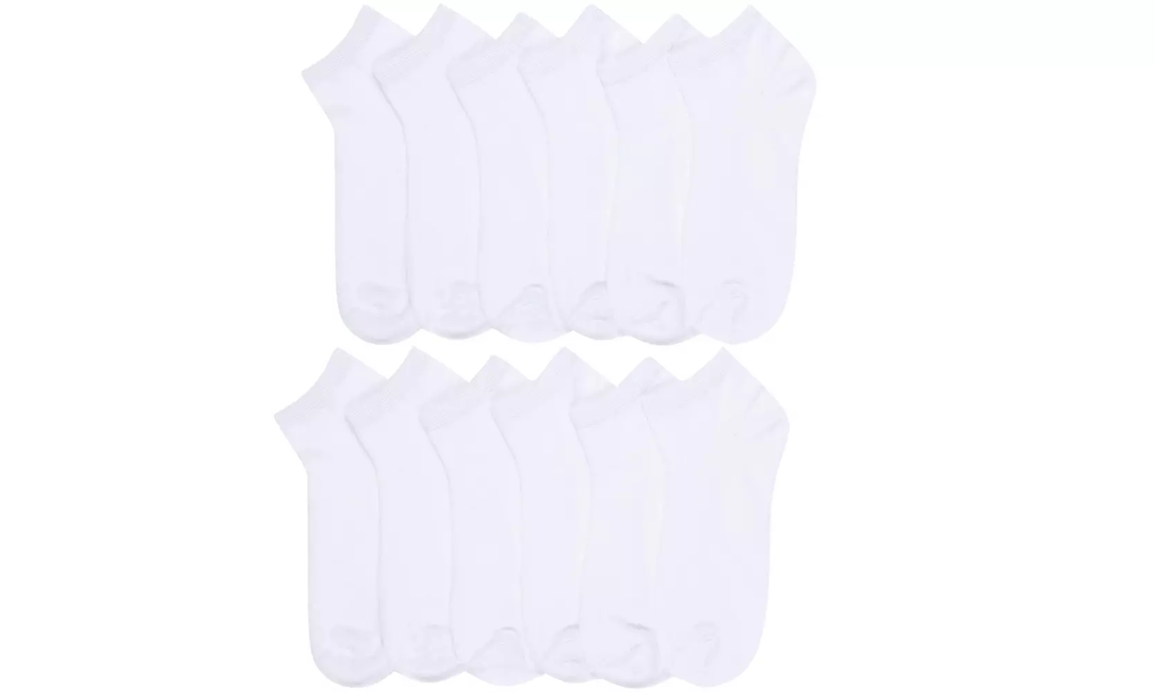 (12 Pack) Women's Classic Low Cut Socks
