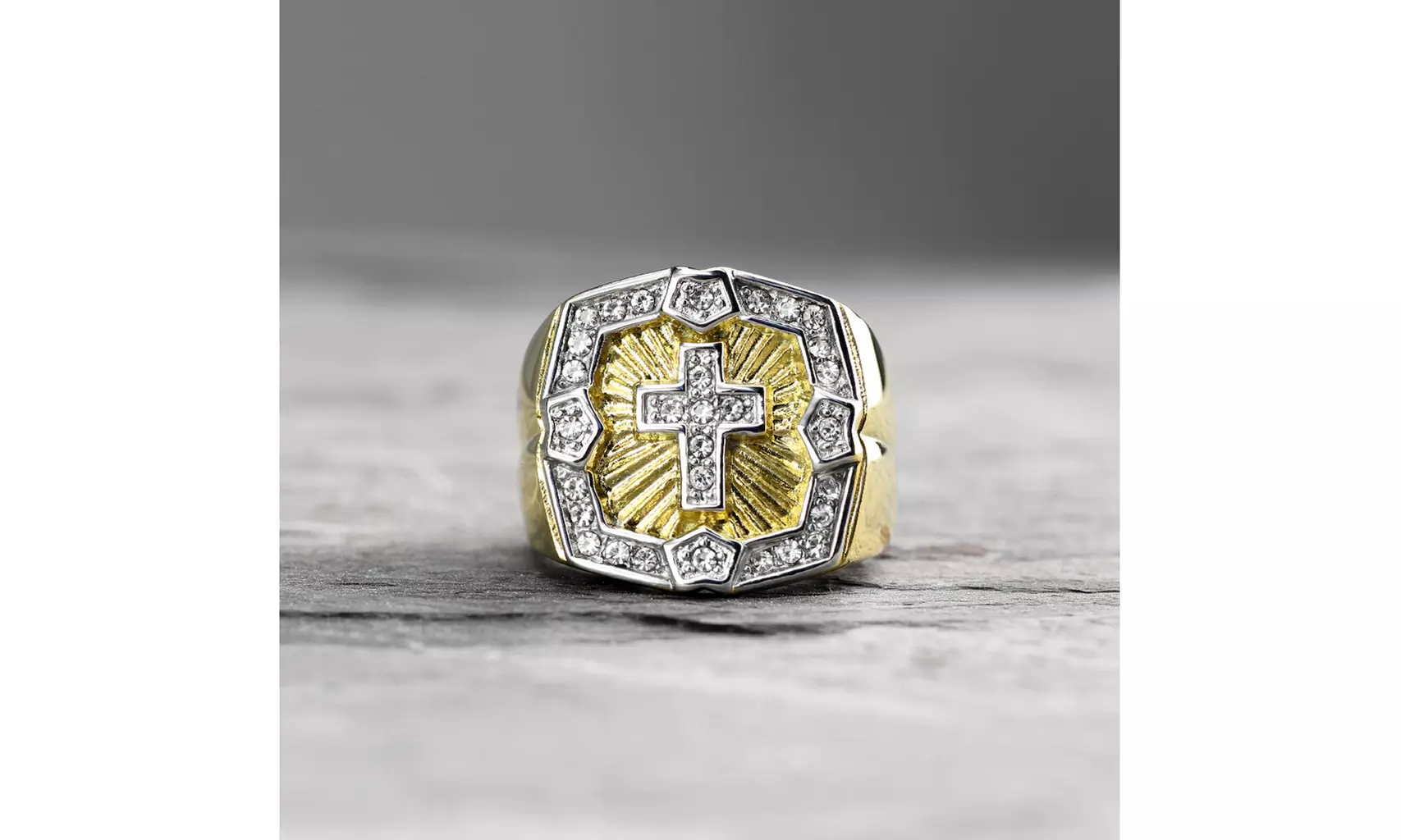 316L Men Stainless steel Ring - Primary Image