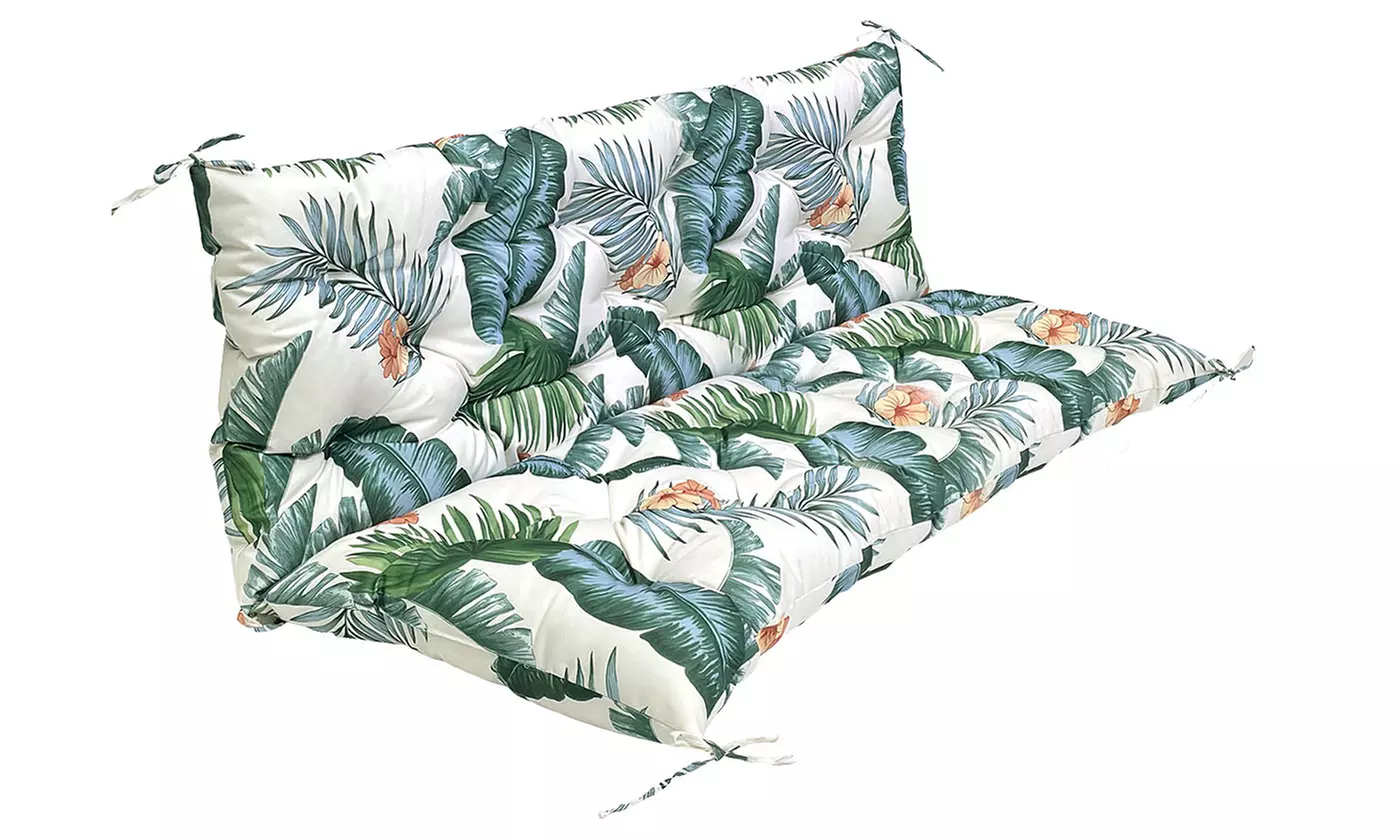 NewHome 2-3 Seater Outdoor Swing Cushion 59"x43" Padded Bench Seat