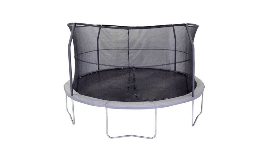 Bazoongi JK1513A-DAL 15 ft. Trampoline & Enclosure System for 6 Legs ...