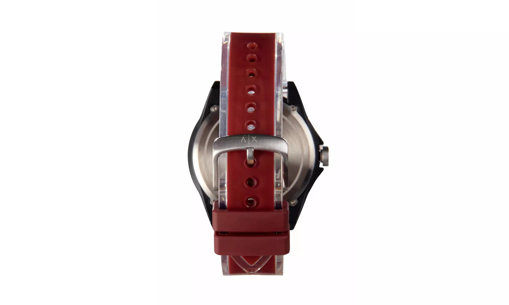 Armani Exchange Mens Drexler AX2641 Polyurethane Japanese Quartz Dress Watch - Second Medium