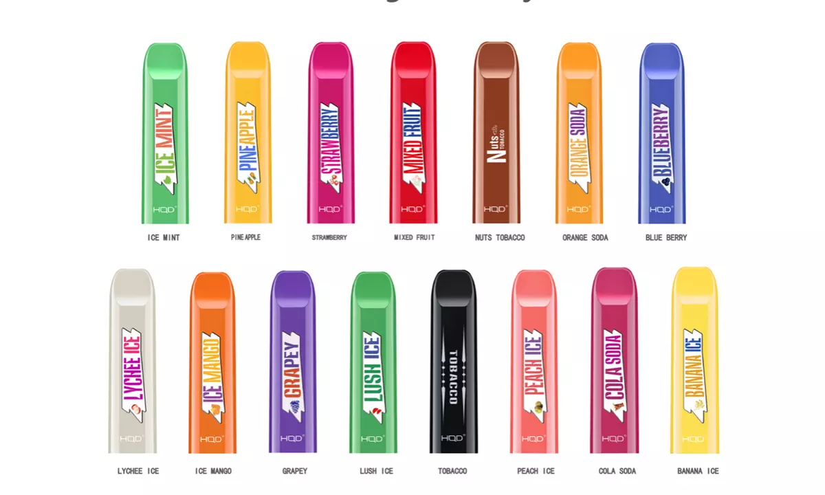 HQD Cuvie V2 Disposable Vape Device - Pack of 3 - Primary Image