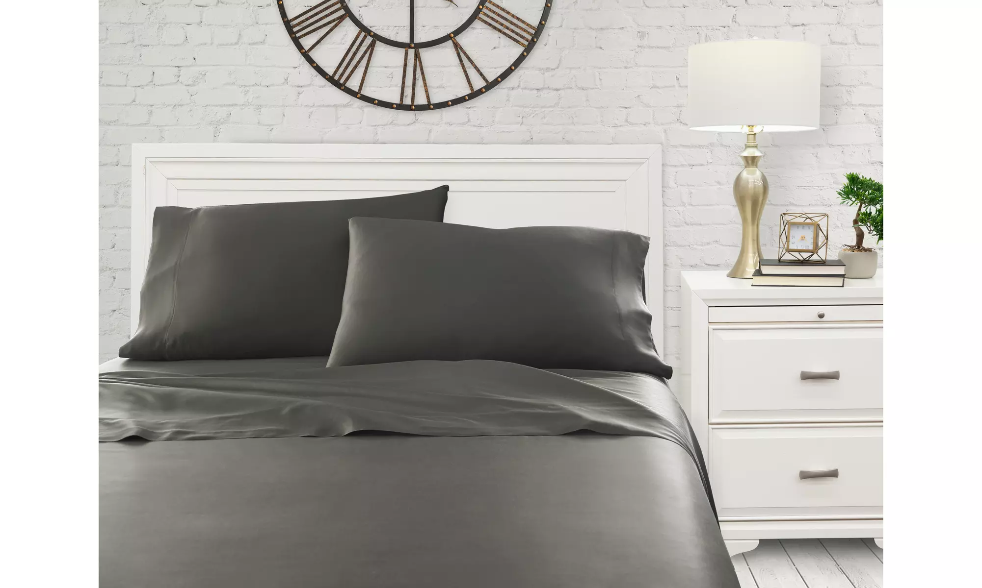 Luxury Ultra Soft Bamboo Sheet Set By Home Collection - Primary Image