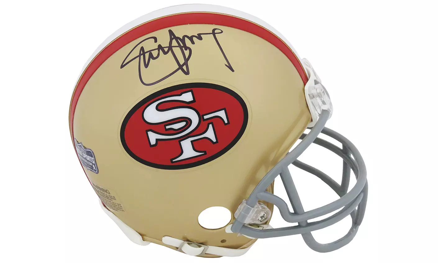 Steve Young Signed San Francisco 49ers Riddell (VSR4) Mini Helmet - Primary Image
