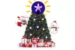 Costway 6' Pre-Lit Fiber Optic Artificial Christmas Tree w/Multi-Color Lights - Second Medium