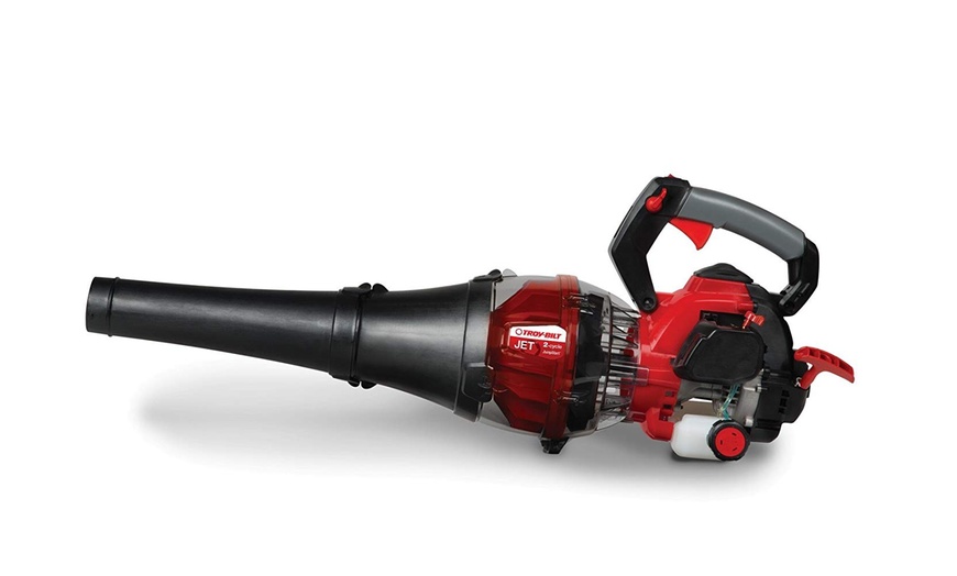 Troy-Bilt Jet 27cc 2-Cycle Gas Leaf Blower | Groupon