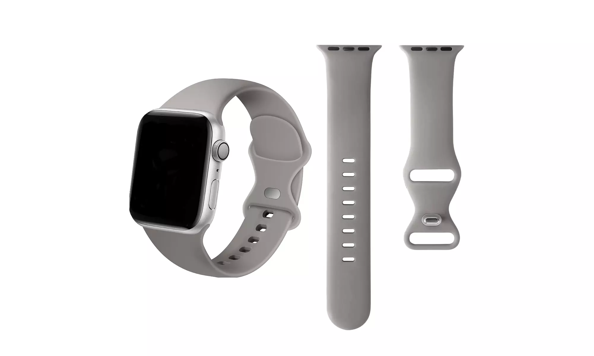 Silicone Sport Band for Apple iWatch 38/40/41mm 42/44/45mm Series 1-7