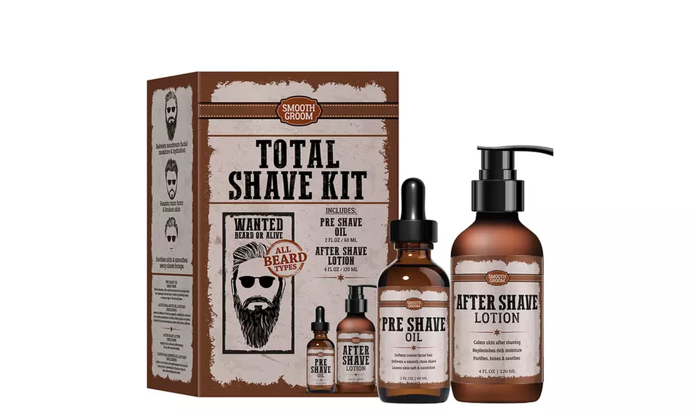 Smooth Groom Total Shave Kit (2-Piece) - Primary Image