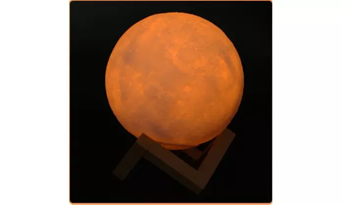 16-Color Moon Lamp with Stand and Wireless Remote - Second Medium