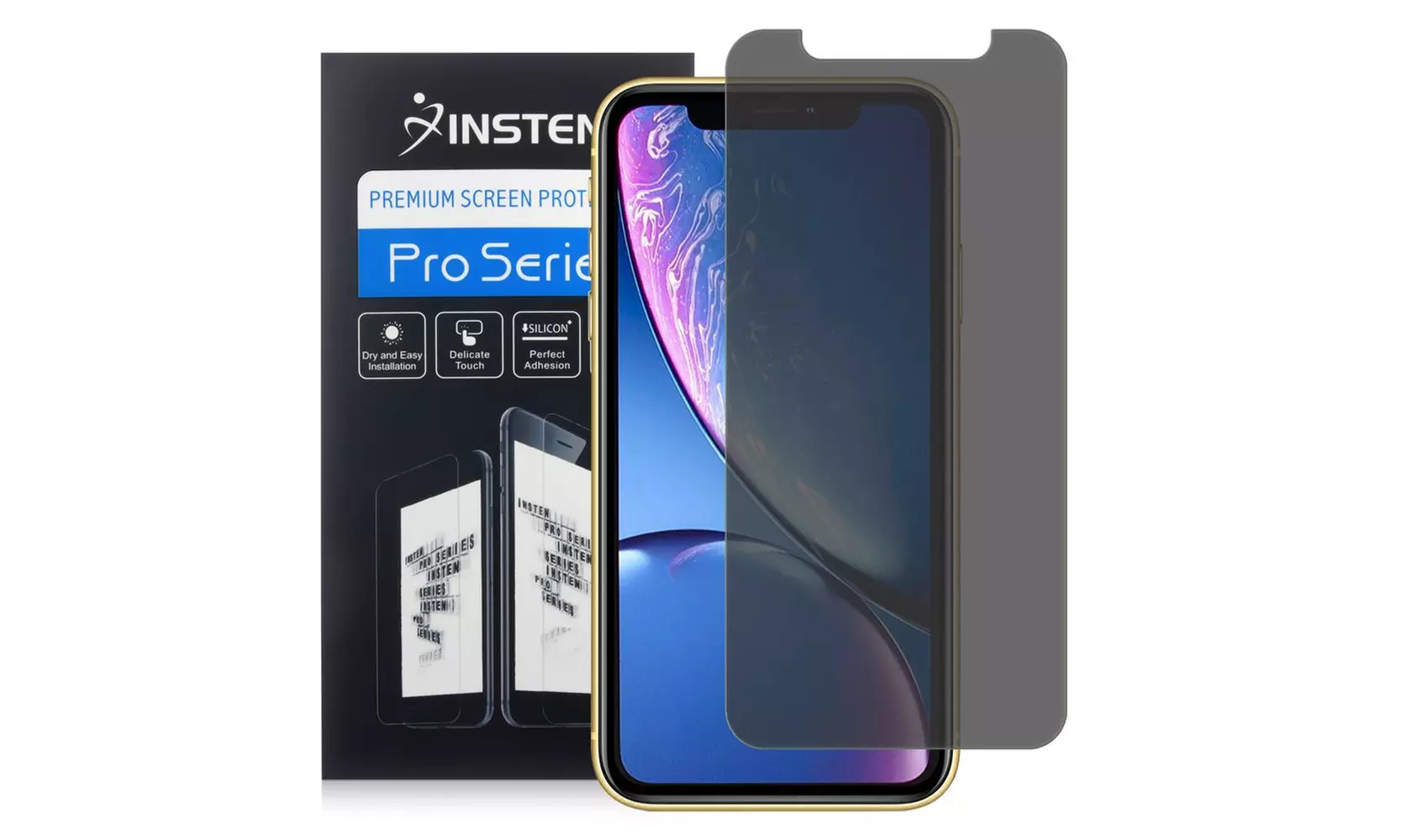 Insten Privacy Filter Plastic LCD Screen Protector Film For iPhone XR - Primary Image