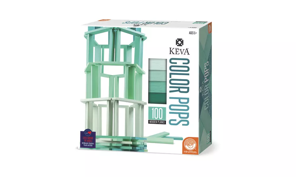 KEVA Color Pops - Teal - Primary Image