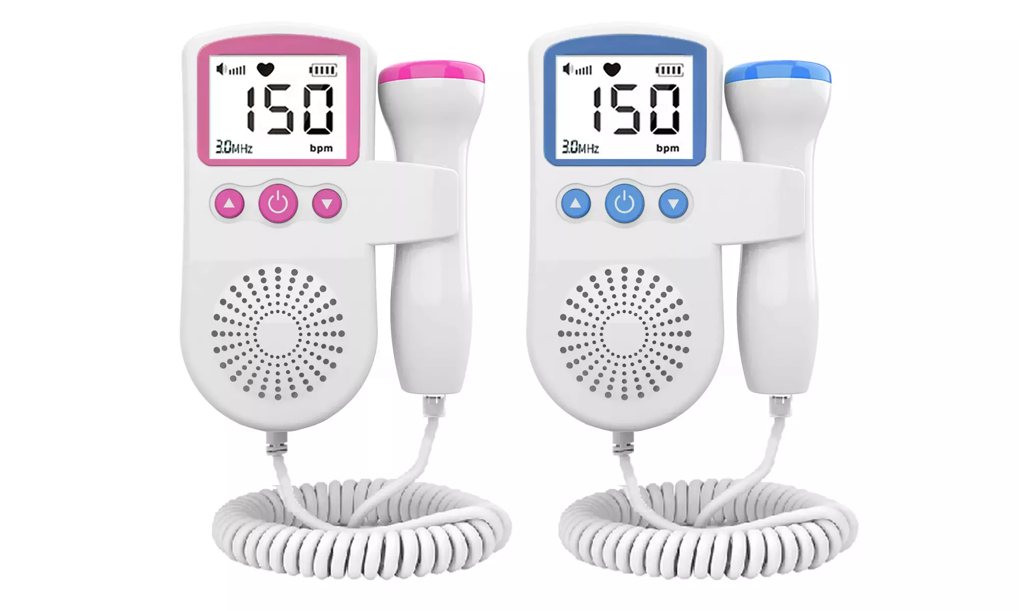 Prenatal Fetal Doppler Heart Monitor Pregnancy Fertility Baby Heart Rate Machine - Primary Image