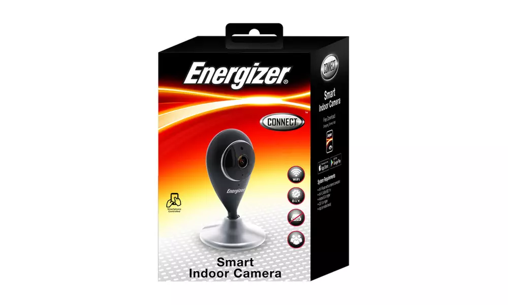 Energizer Connect WI-FI Smart Indoor Camera Home Security IOS & Android  - Primary Image