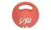 J Fit 20-0015 Premium Handle Med Ball 3.3lbs - Red