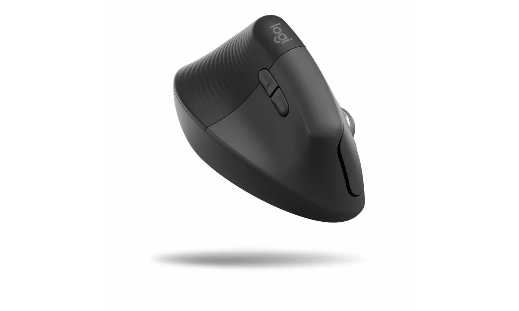 Logitech - Lift Left Vertical Wireless Ergonomic Left-Handed Mouse - Graphite - Second Medium