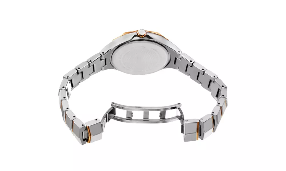 Akribos XXIV Women's Quartz Bracelet Watch With Crystals From Swarovski AKGP932