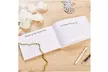 In Loving Memory Funeral Guest Book, Condolence Memorial Remembrance Book, White - Second Medium