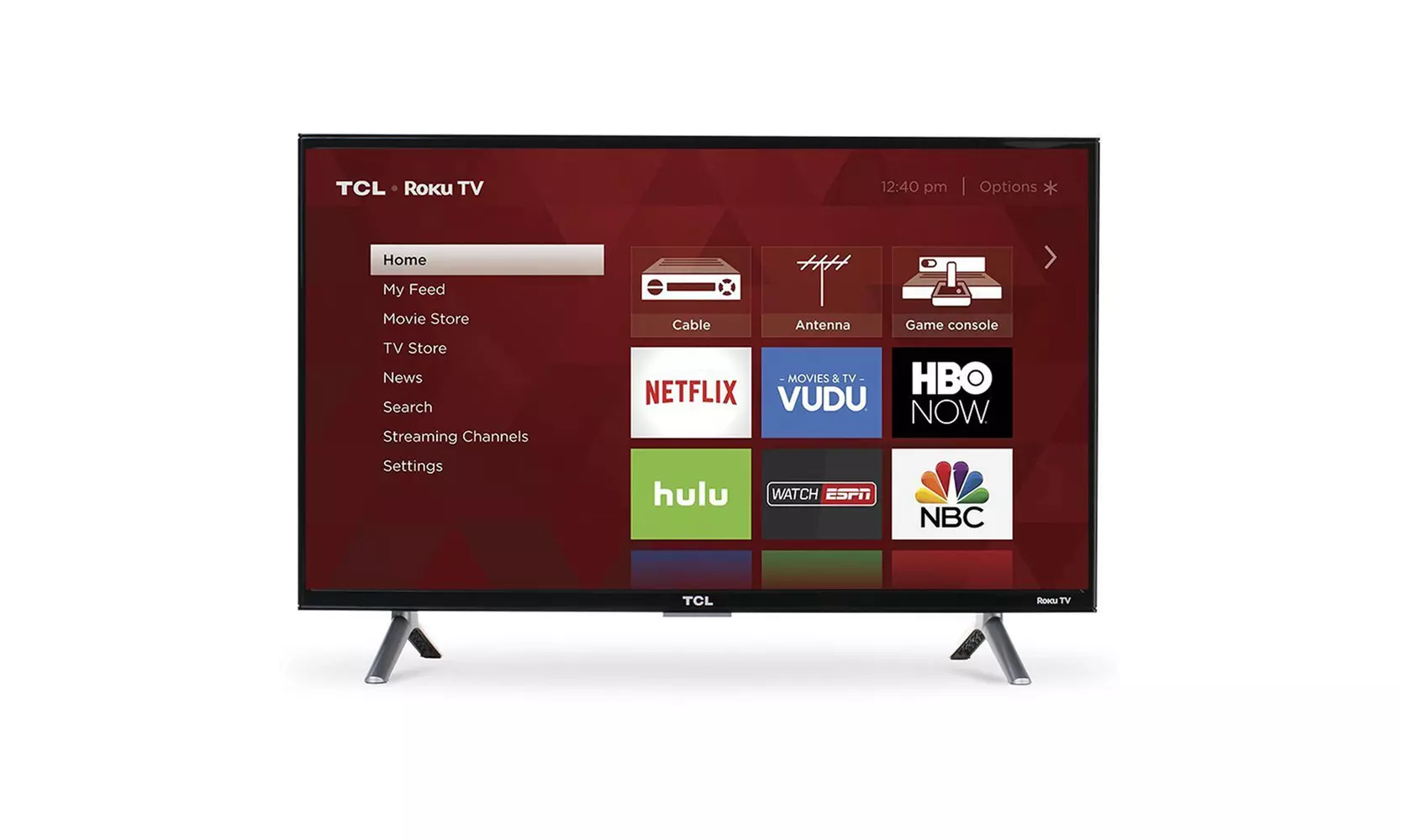 TCL 55" LED 4K UHD Dolby Vision HDR Roku Smart TV - Recertified  - Primary Image