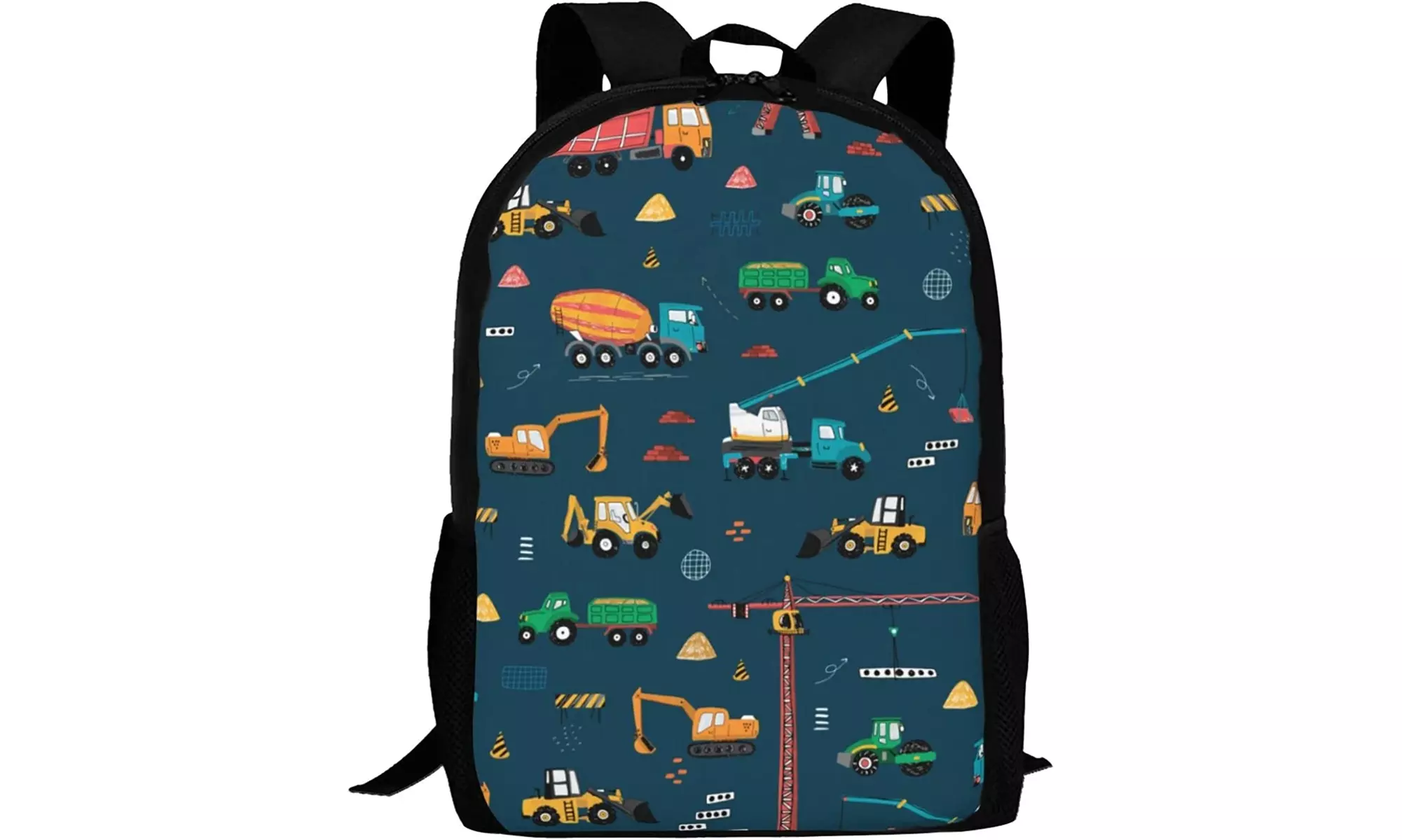 Sdfsdby Cartoon Construction Machines Building Backpack - Primary Image