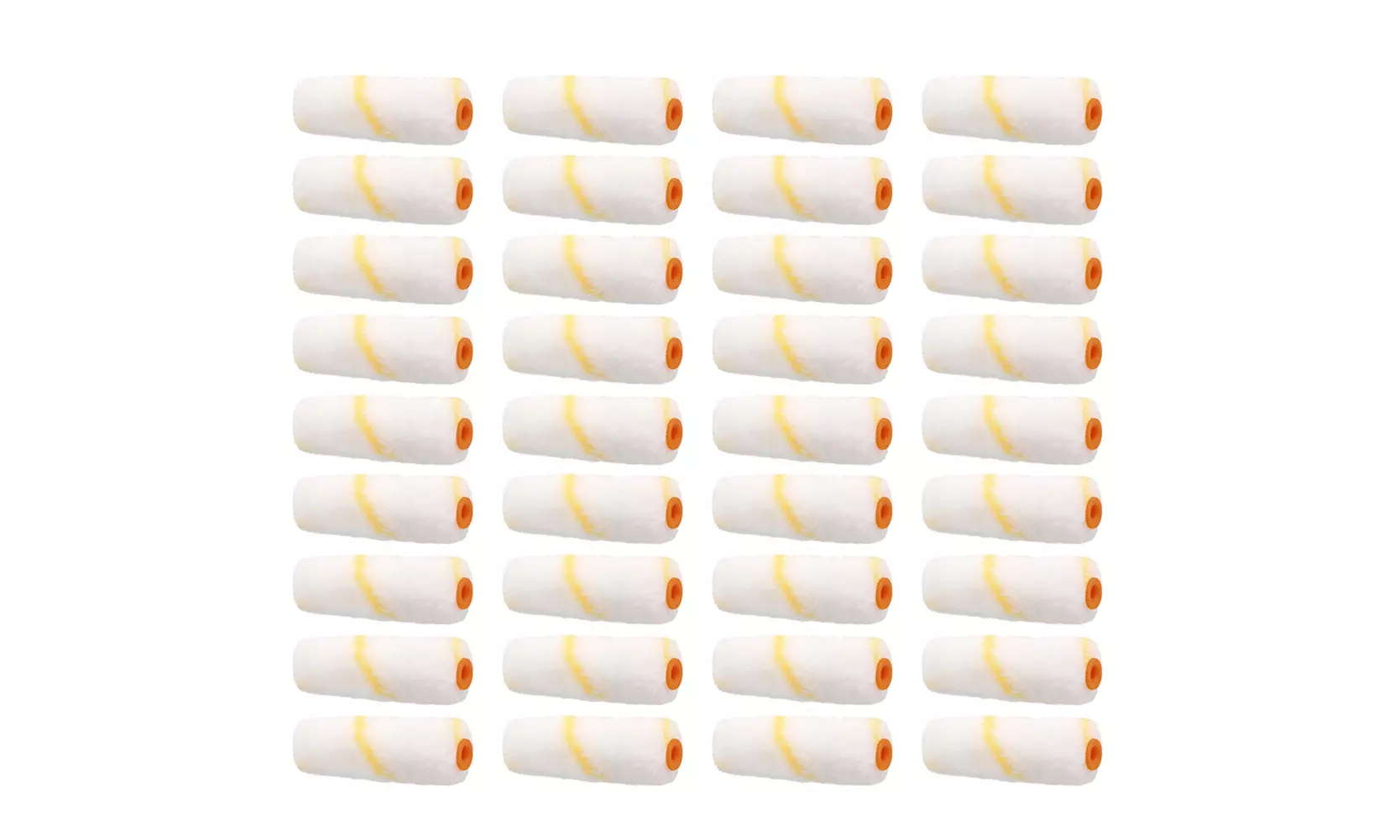 US 36-72 Pc Mini Paint Roller Covers, Painting Supplies Roller Paint Brush 4"