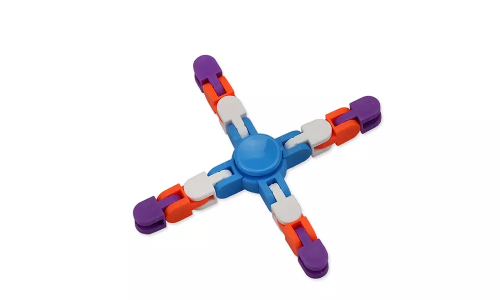 Vibrant Pop-It Fidget Spinner Toy(3 Pack) - Image 2