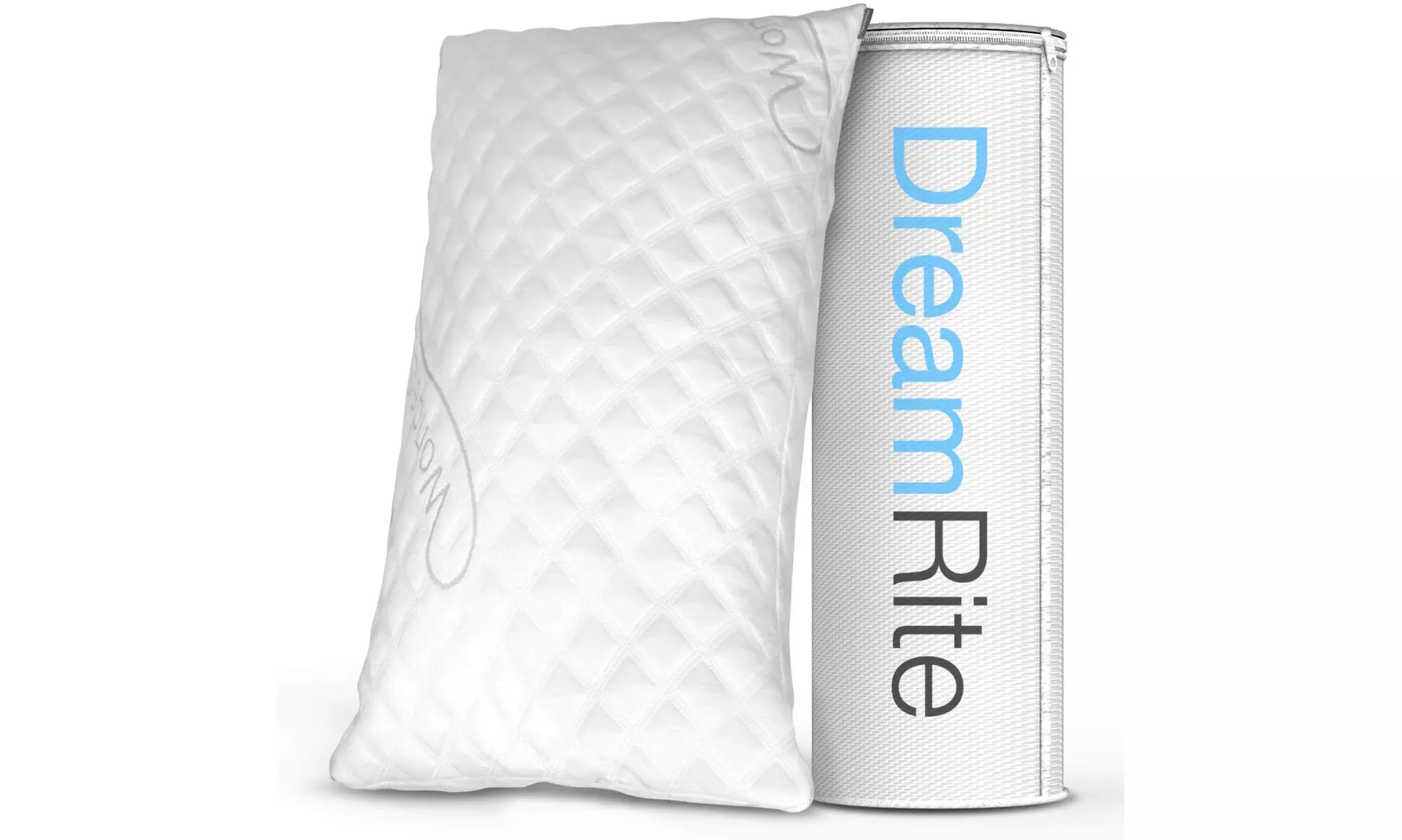 Dream Rite Shredded Hypoallergenic Memory Foam Pillow WonderSleep  - Primary Image