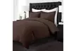 Hotel Collection 3 Piece Duvet Cover Set with Embossed Chevron Pattern - Second Medium