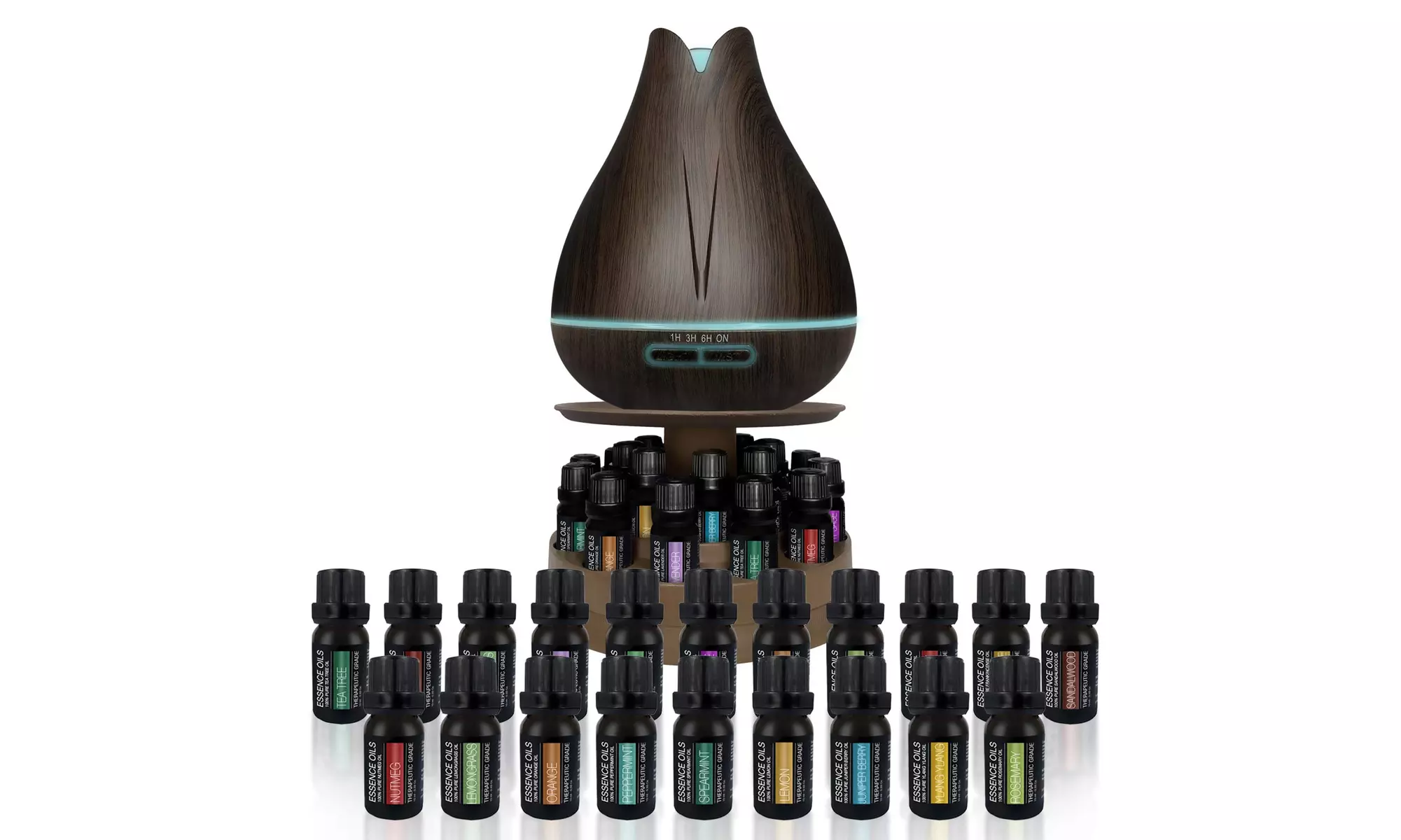 Ultimate Diffuser & Rotating Display Stand & 20 Essential OIls (400ml) - Primary Image