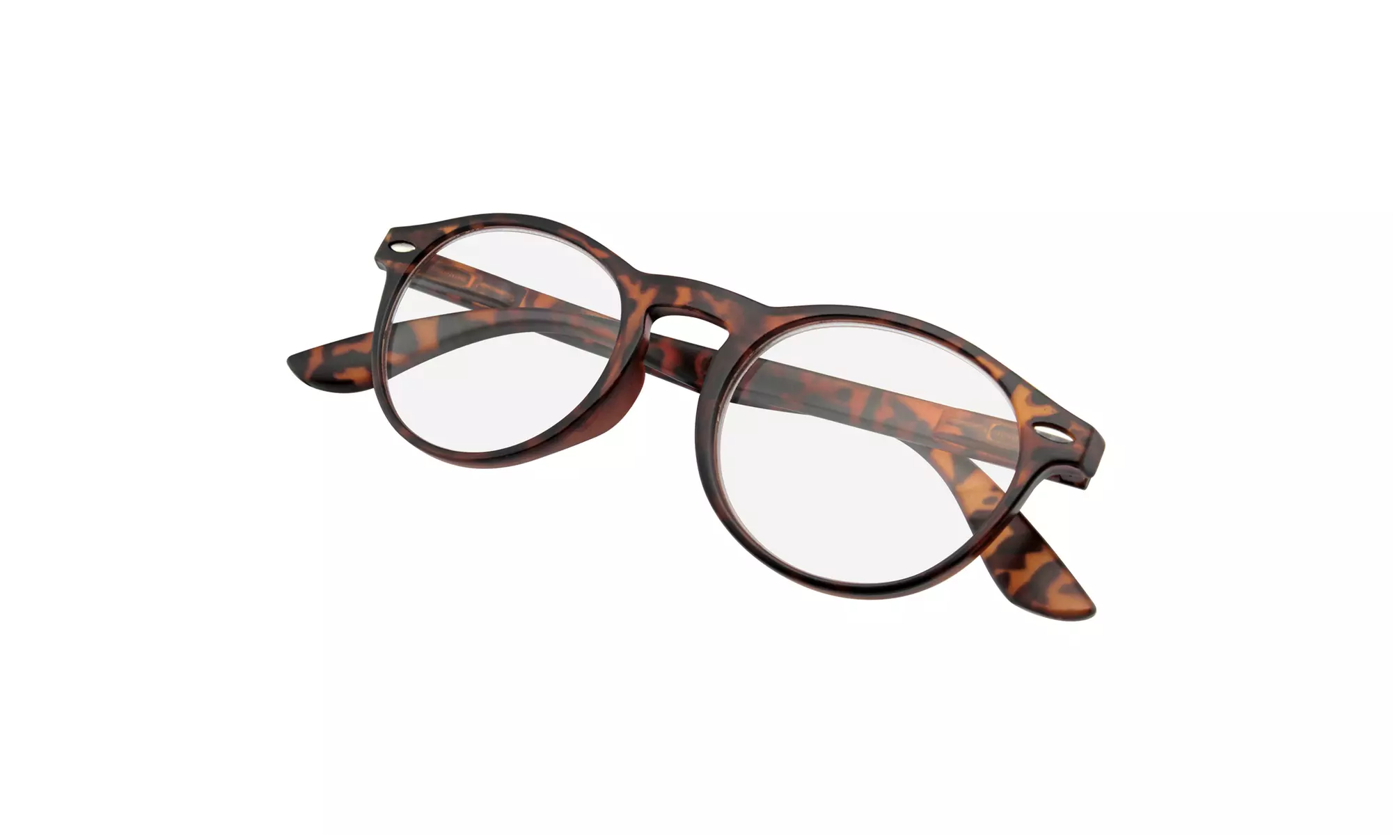Emblem Eyewear - Reading Glasses Womens Mens Retro Round Keyhole Reader Glasses