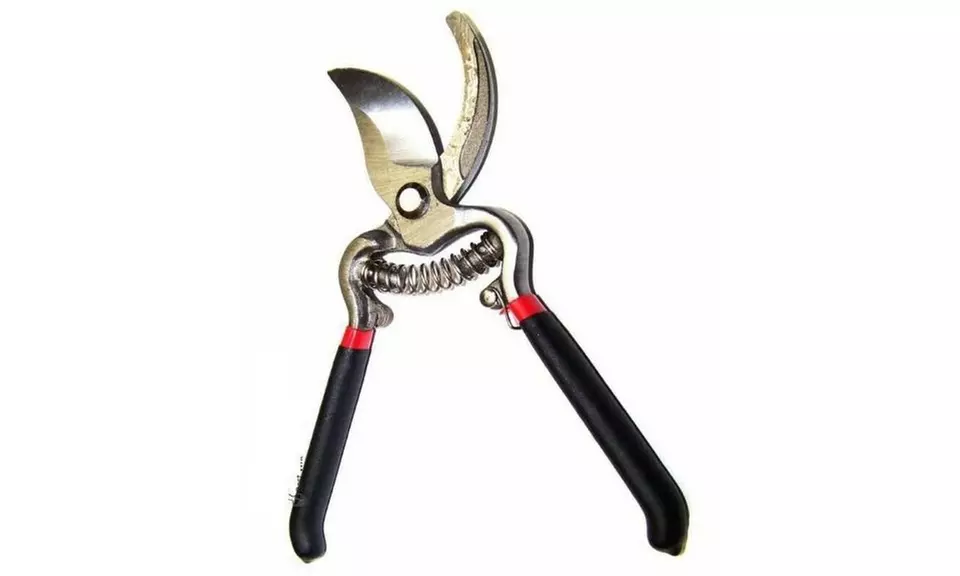 8" Home Garden PRUNING SHEARS Snip Tool Pruner Scissors Branch Cutter Tree - Primary Image