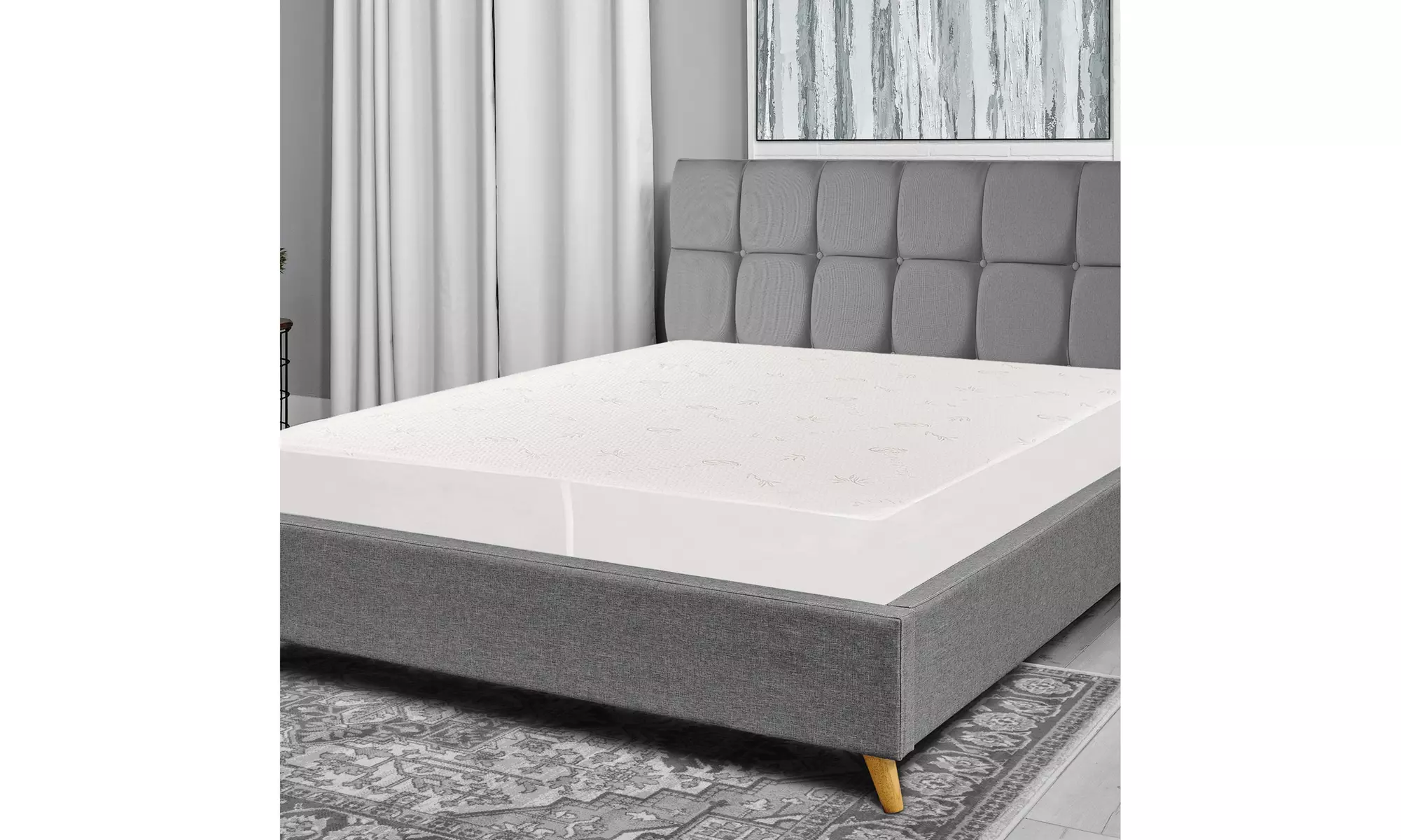 Superior Hypoallergenic Waterproof Mattress Protector Deep Fitted All Sizes