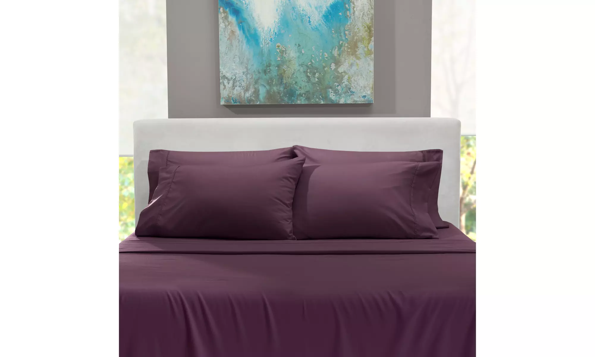 Nestl Extra Deep Pocket Sheets - 18-24 Inch Fitted Bed Sheet Set - 6 Piece