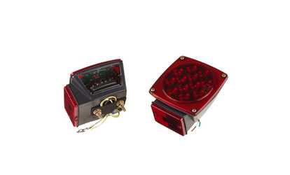 image for 12V LED Trailer Light Kit, Submersible For Trailers Under 80 Feet- DOT Approved