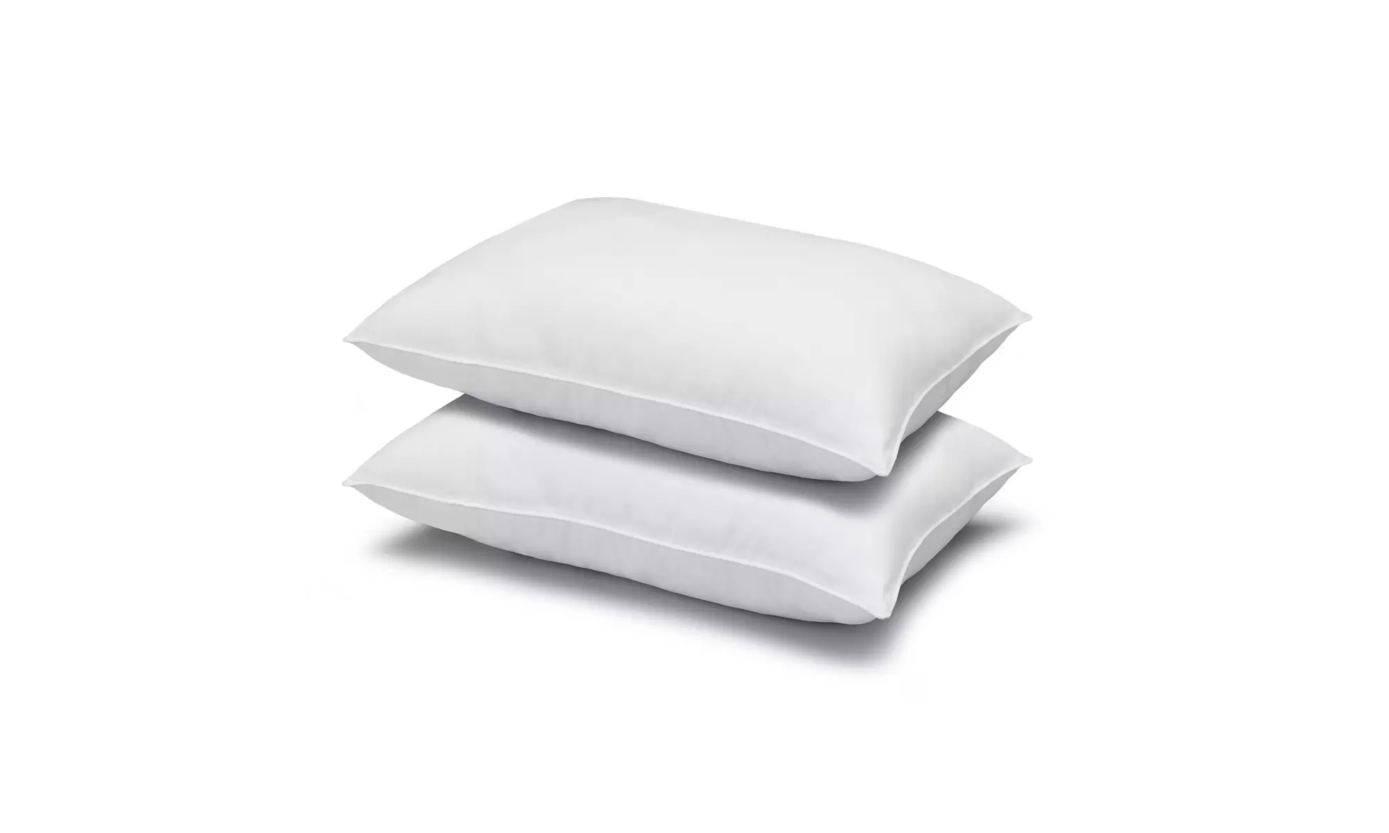 Signature Plush Soft Allergy-Resistant Down Alt Stomach Sleeper Pillow, Set of 2 - Second Medium