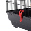 Image 6:  cage Hanging Bird Cage For Parrots Canary Budgies Lovebirds Travel Bird Cage
