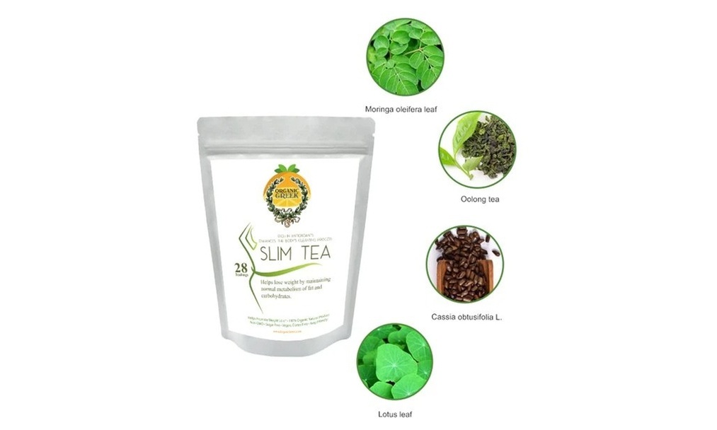 Organic Greek 28 Day Detox Best Weight Loss Slimming Tea, Detox, Cleanse