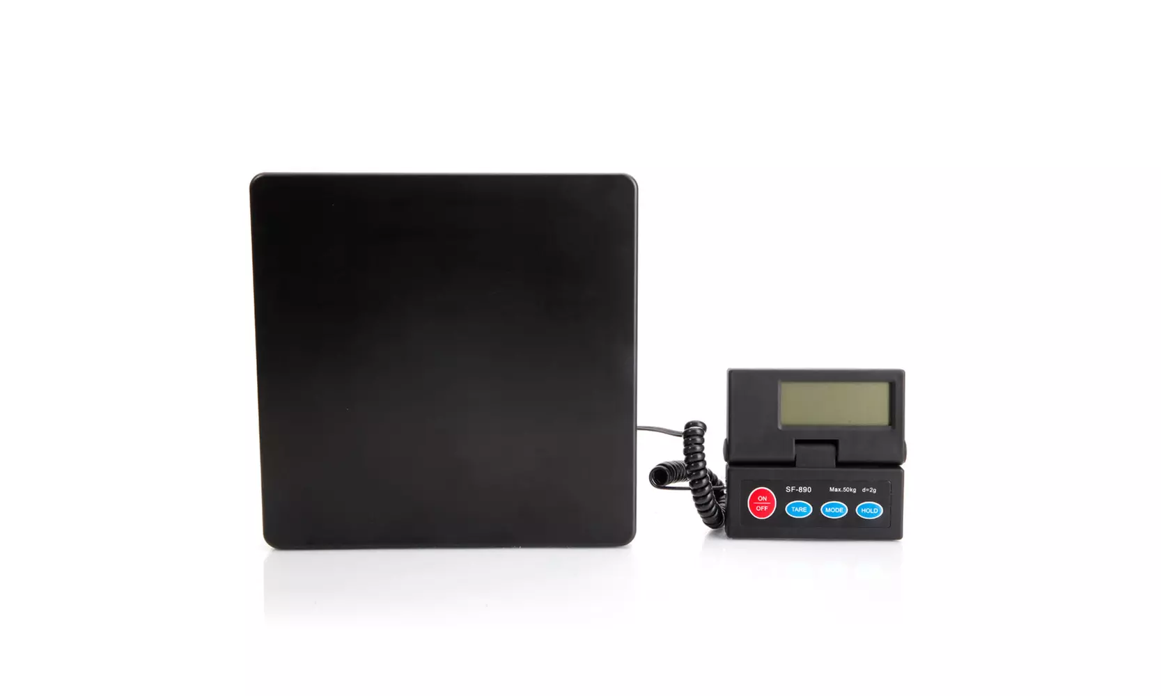 50KG/1g Portable Plastic Electronic Scale Black - Second Medium