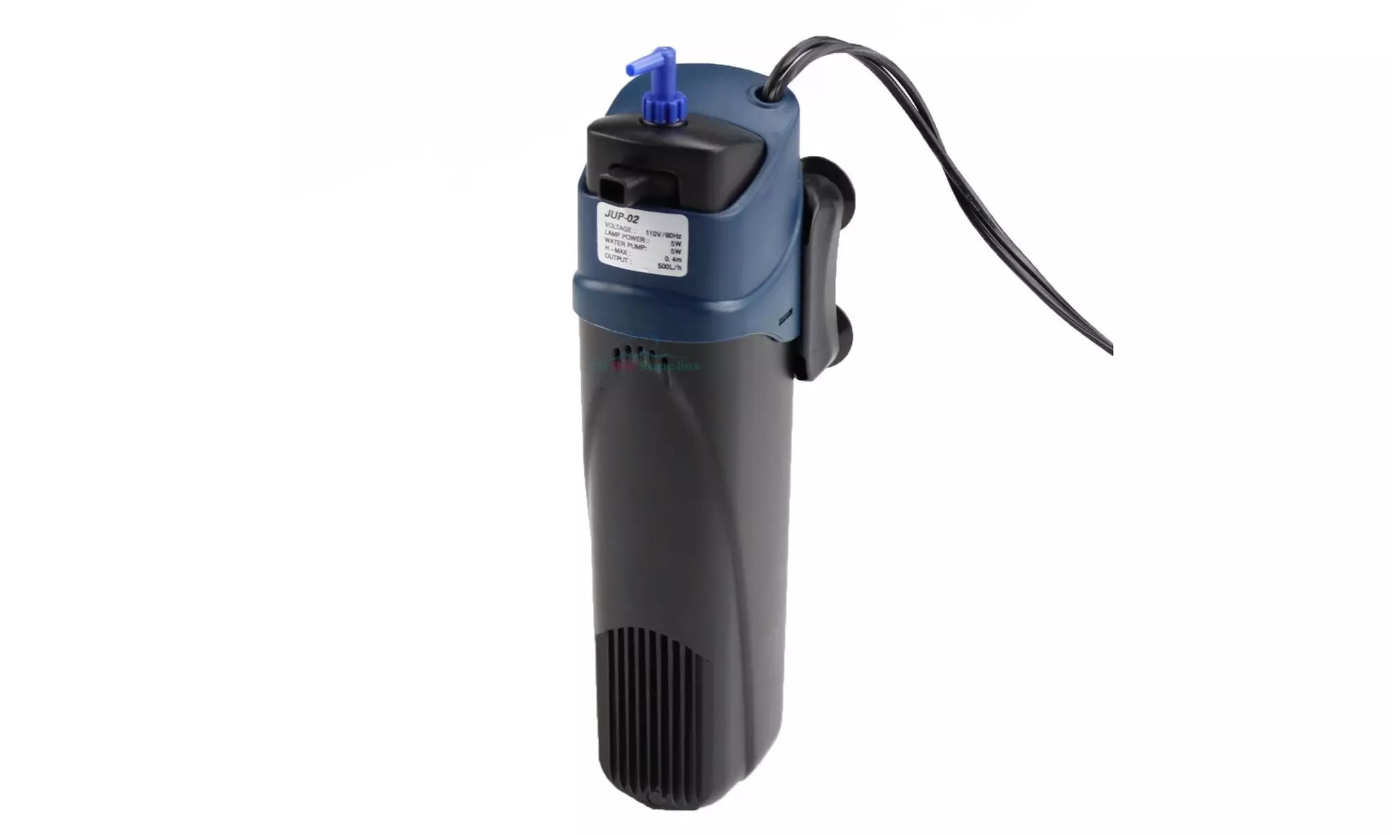 5W UV Sterilizer w/ Submersible Pump Filter Aquarium Fish Tank - Second Medium