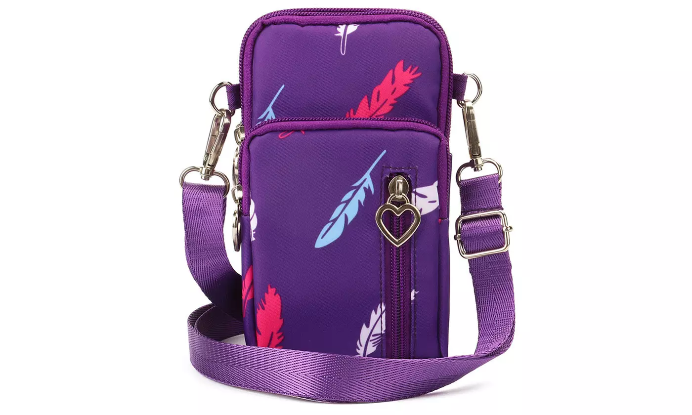 Small Cell Phone Purse  Bag Cross Body Wristlets Strap Wallet Pouch